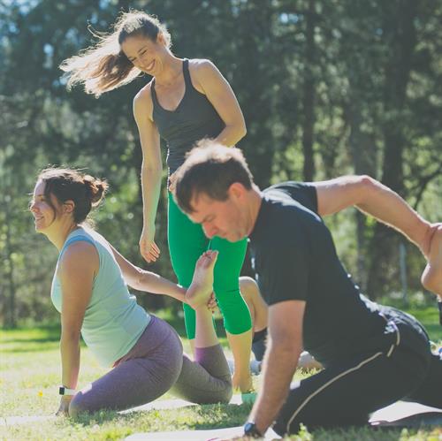 Warrior Pose Yoga with Laura Phoenix