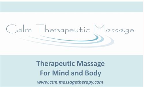 Calm Therapeutic Massage