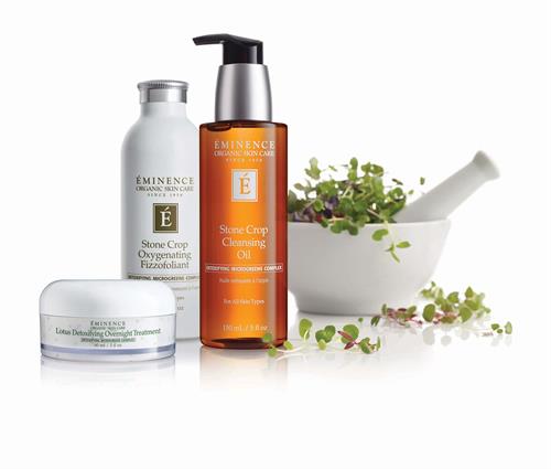 Elizabeth Morrow with Eminence Organic Skincare