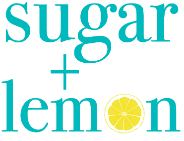 sugar + lemon
