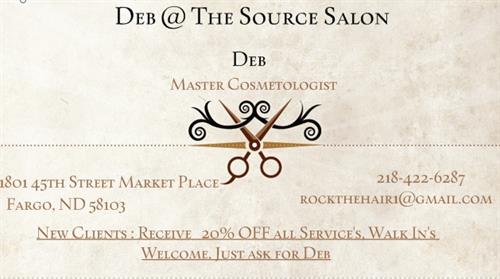 Deb At The Source Salon