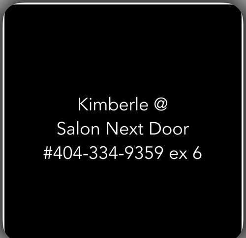 Kimberle @ Salon Next Door