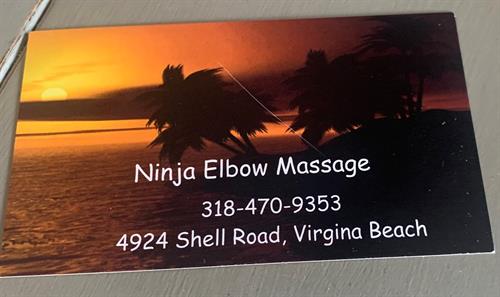 Ninja Elbow Massage Therapy