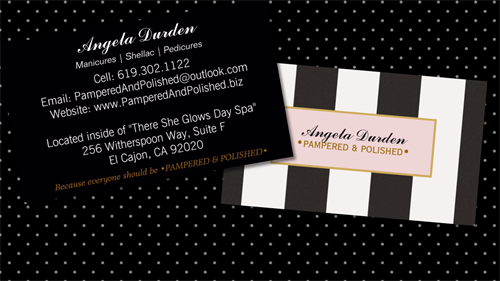 Pampered & Polished by Angela (located inside There She Glows Day Spa)