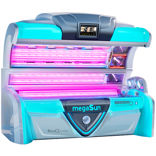 KBL 7900  UV + Red Light Therapy Tanning LEVEL 7