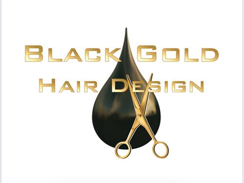 Black Gold Hair Design