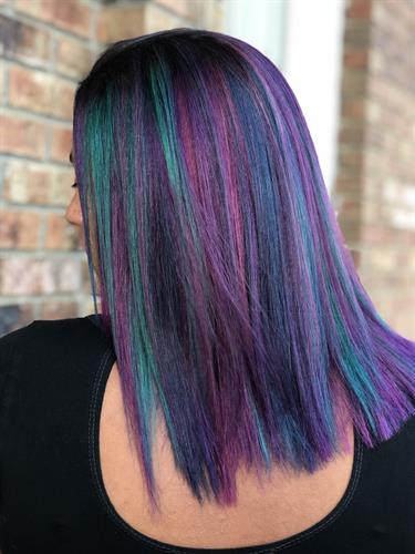 Jacy Paints Hair @ New Image Salon