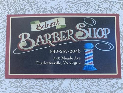 Belmont Barbershop of Cville