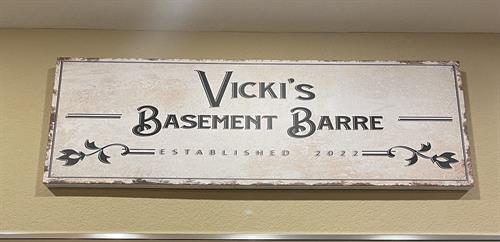 Vicki's Basement Barre
