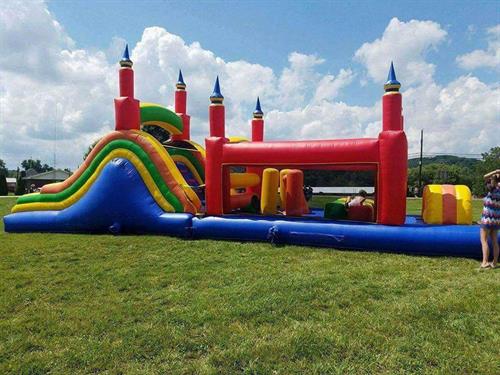 Rainbow Obstacle Course